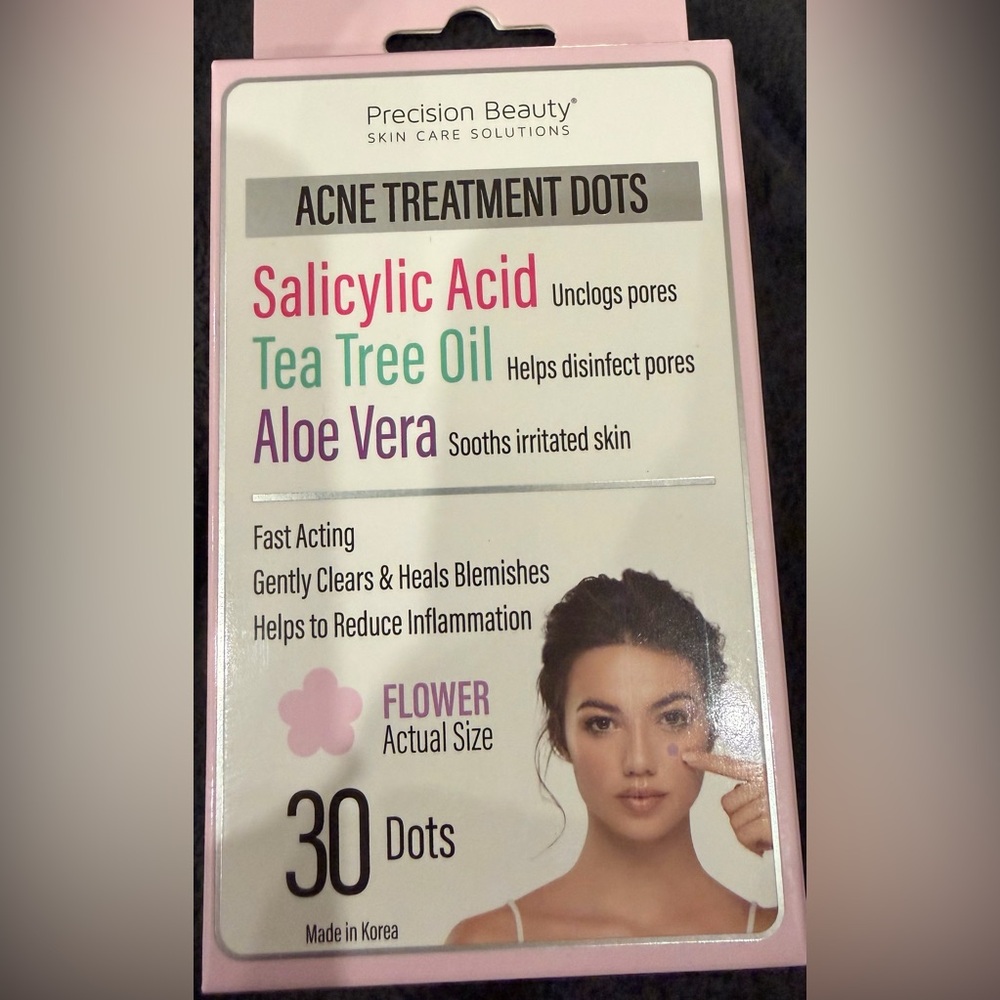 NWT Precision Beauty Acne Treatment Dots - Pink (Pimple Patches)